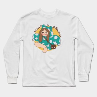 Winter girl Long Sleeve T-Shirt